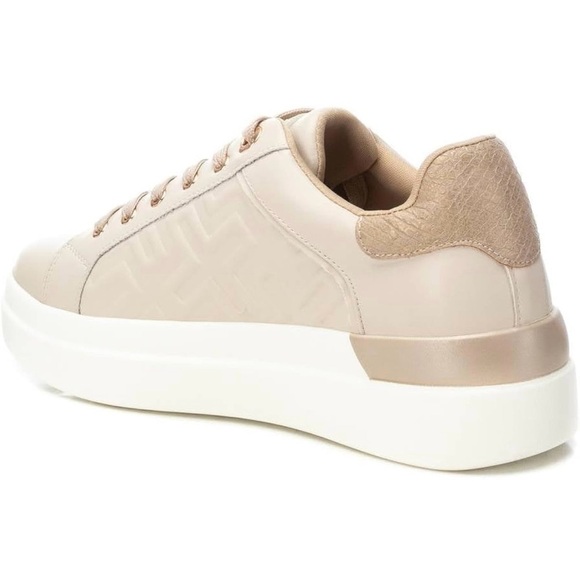 Xti Women's Trainer Sneakers Beige Women’s Size 41 US 10 - Picture 3 of 5